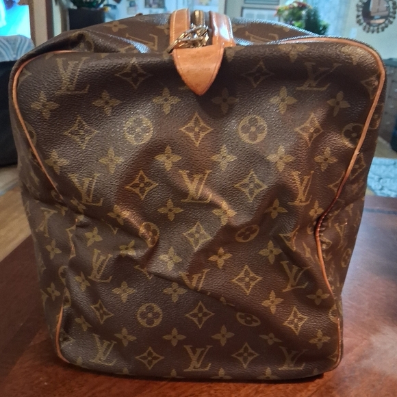 Louis Vuitton Monogram 60 Keepall Travel Bag Brown - Picture 6 of 16